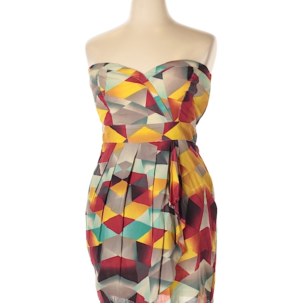American Rag Strapless Multi-Color Dress - Picture 2 of 7